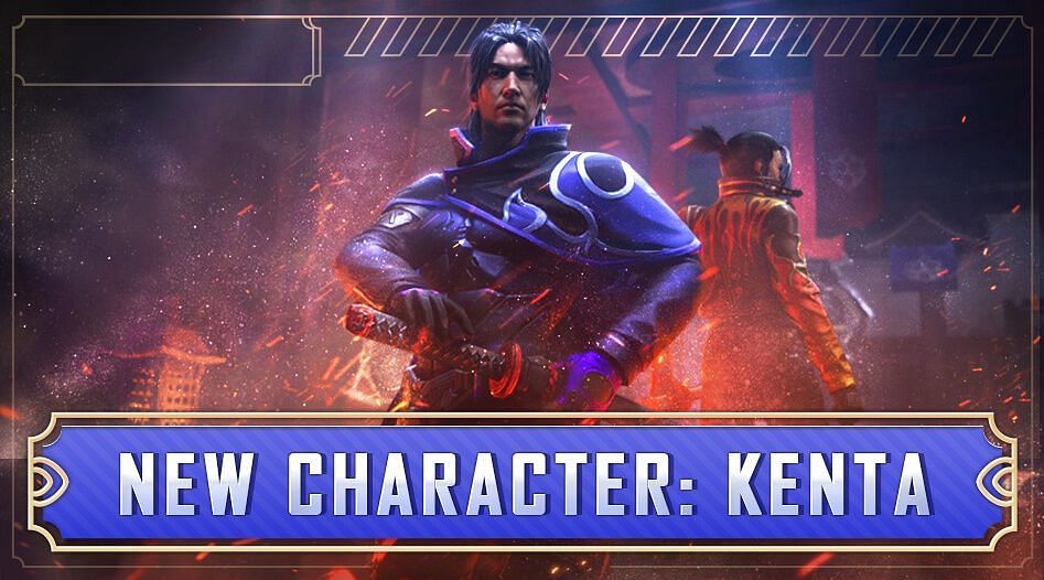 Kenta is the brand new character in the battle royale game (Image via Garena)