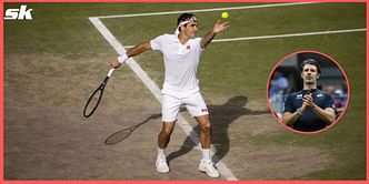 Patrick Mouratoglou breaks down Roger Federer's serve, says the Swiss' left-eye dominance gives him a unique advantage