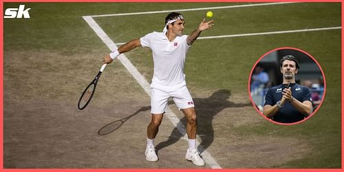 Patrick Mouratoglou broke down Roger Federer's serve to highlight what made it one of the best in the game