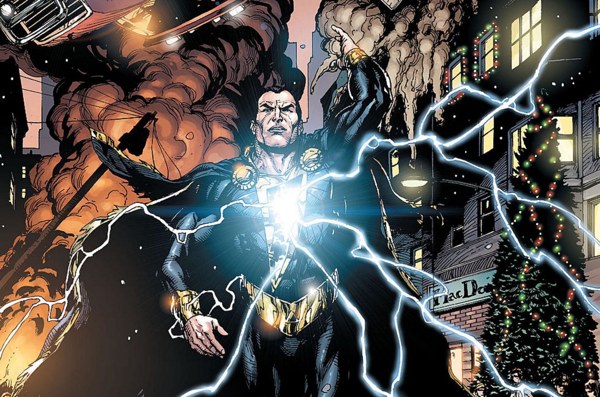 Black Adam has received his powers from six Egyptians Gods (Image via DC)