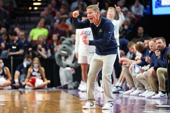 ICYMI: Mark Few goes crazy, does a hilarious handstand in the locker room after Gonzaga books their ticket to Sweet 16