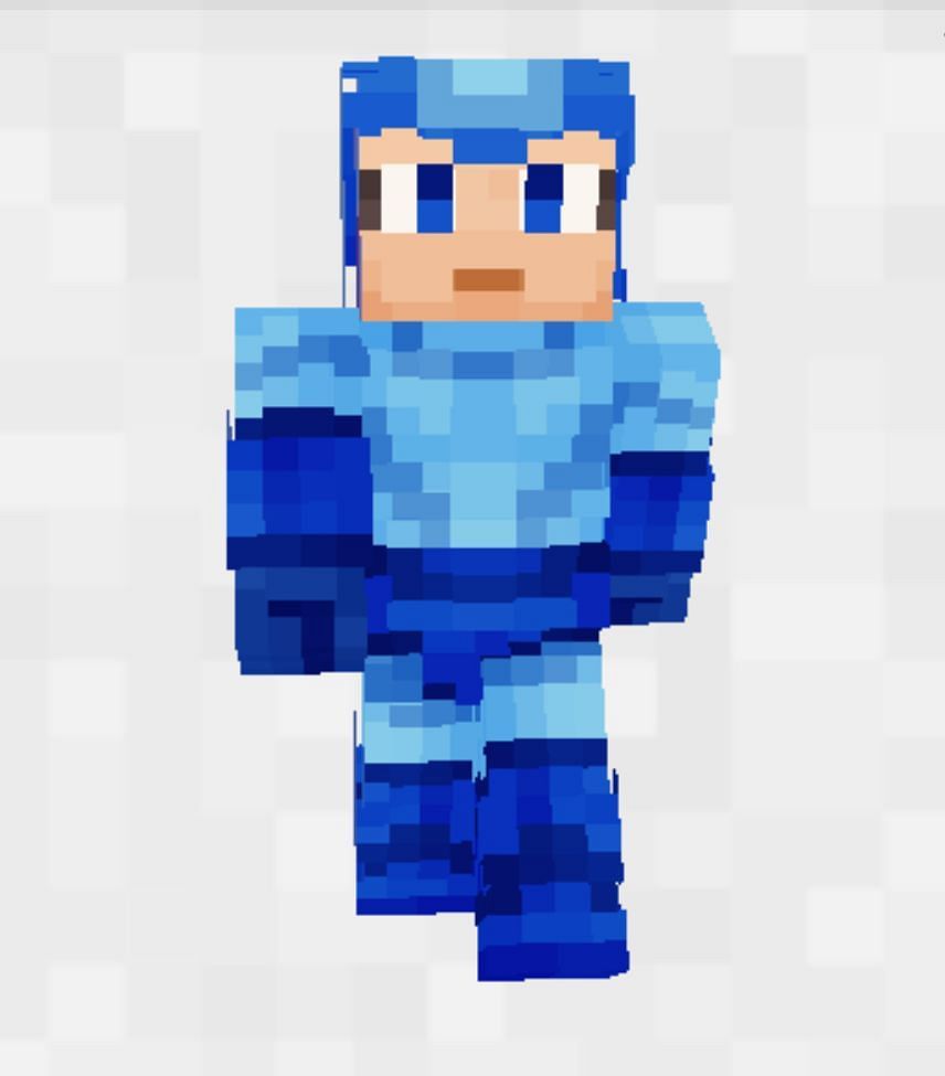 Megaman skin (Image via Skinsmc)