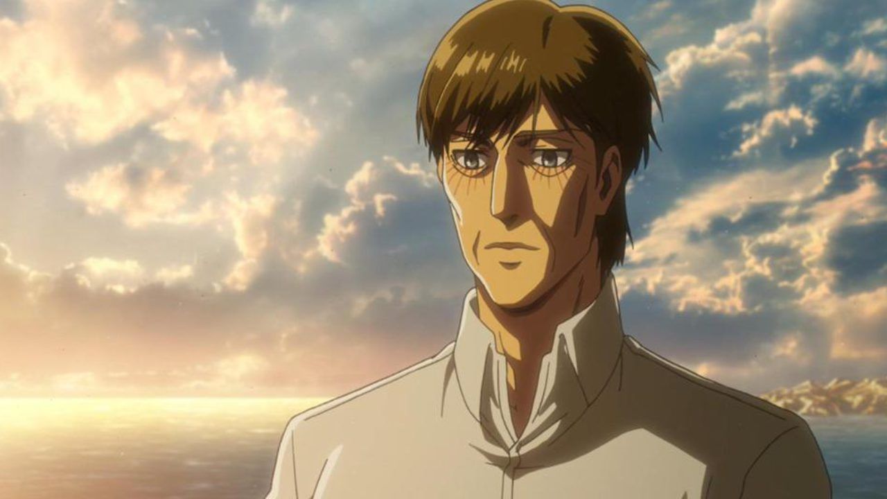 Eren Kruger as seen in the series&#039; anime (Image via Wit Studios)