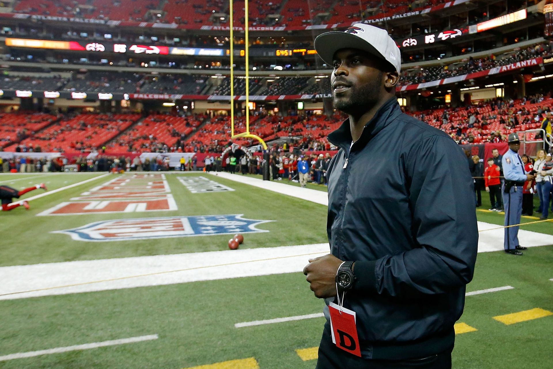 Atlanta Falcons quarterback Michael Vick