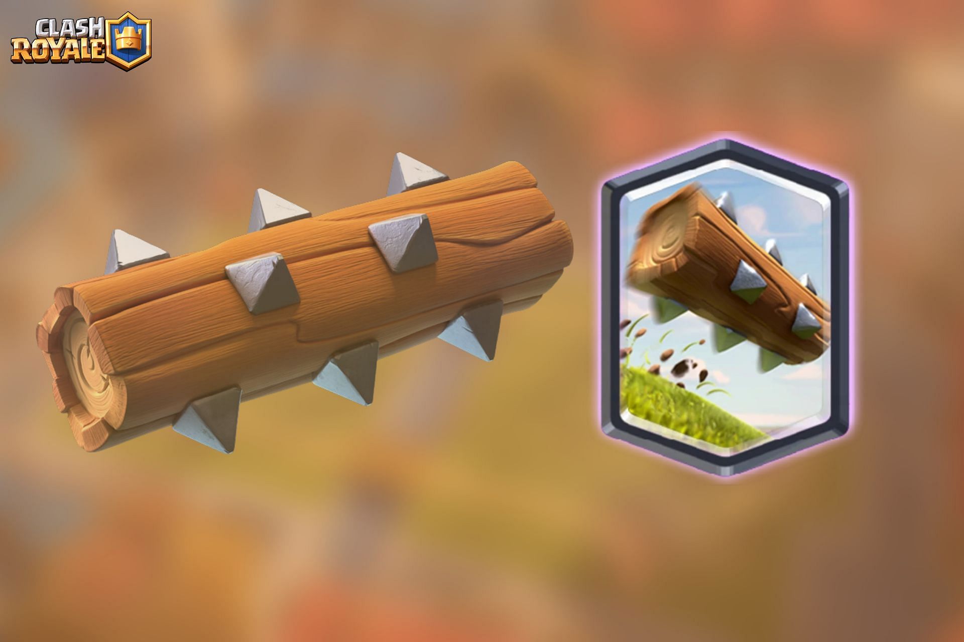 The Log card in Clash Royale (Image via Sportskeeda)