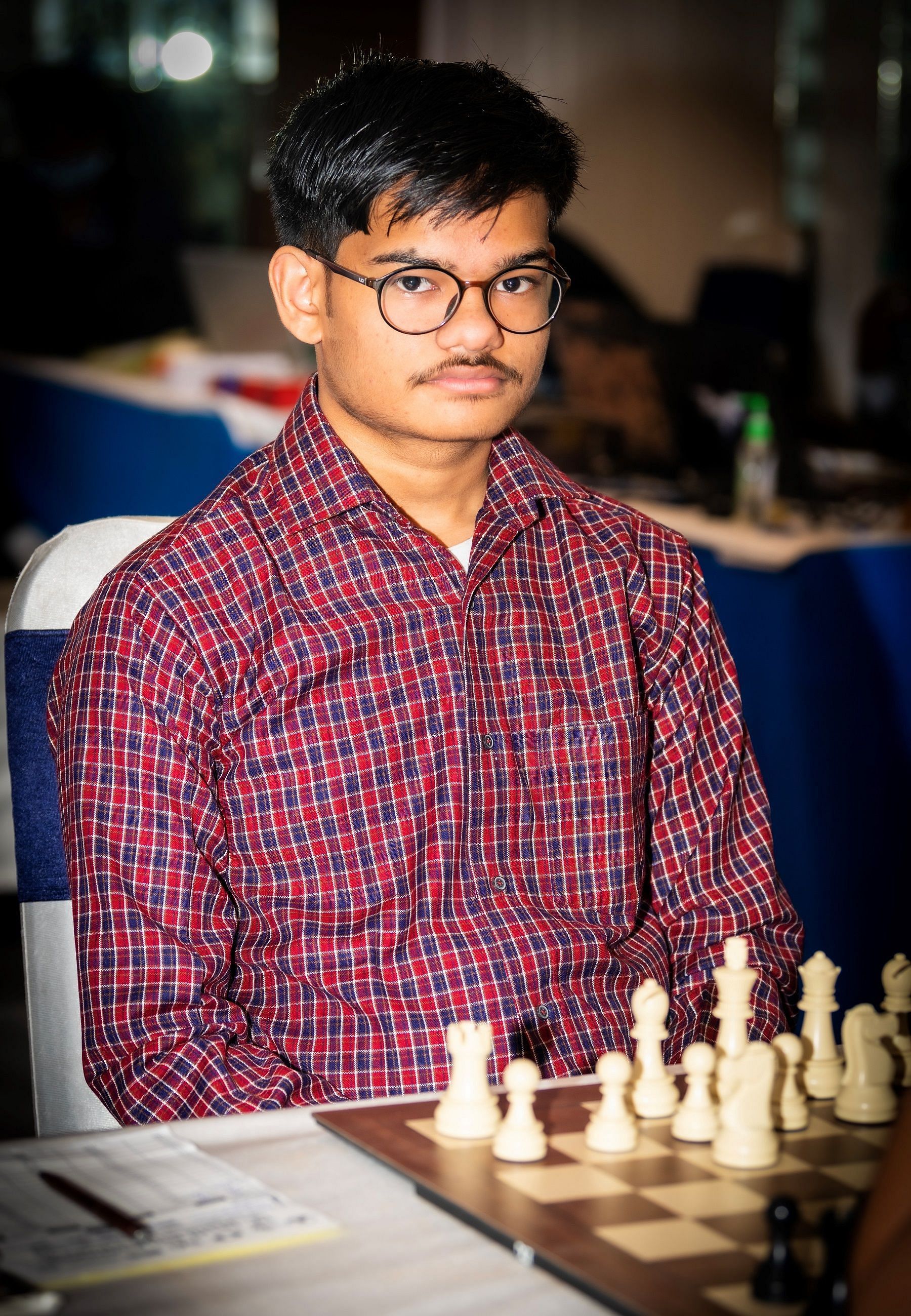 IM Anuj Shrivatri drew with GM Neuris Delgado Ramirez of Paraguay. (Pic credit: AICF)