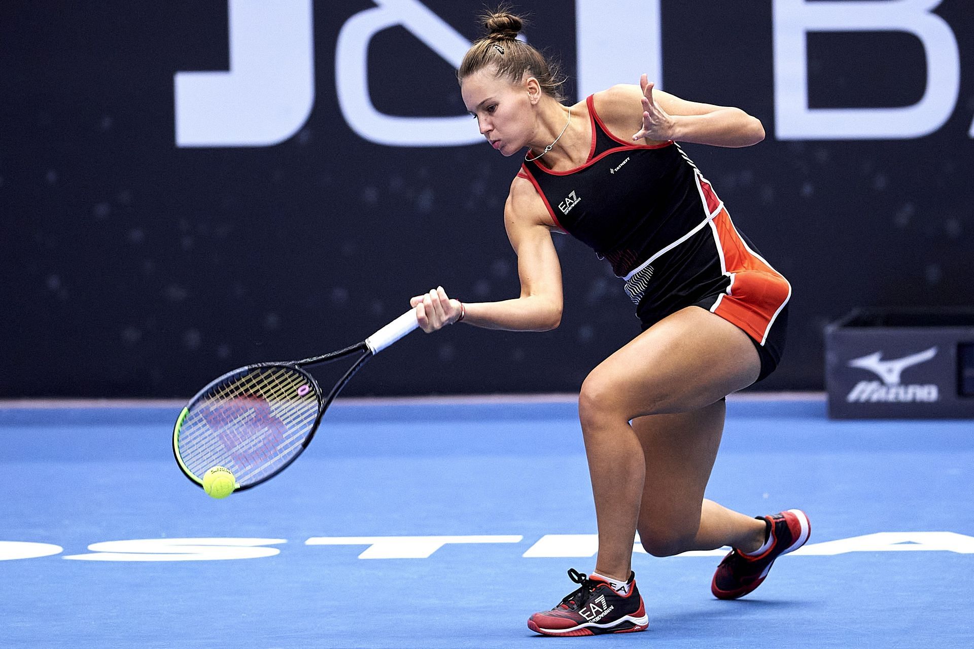 Veronika Kudermetova at the 2021 Ostrava Open