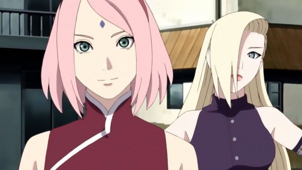 Sakura and Ino as they appear in &#039;Boruto&#039; (Image via Studio Pierrot)