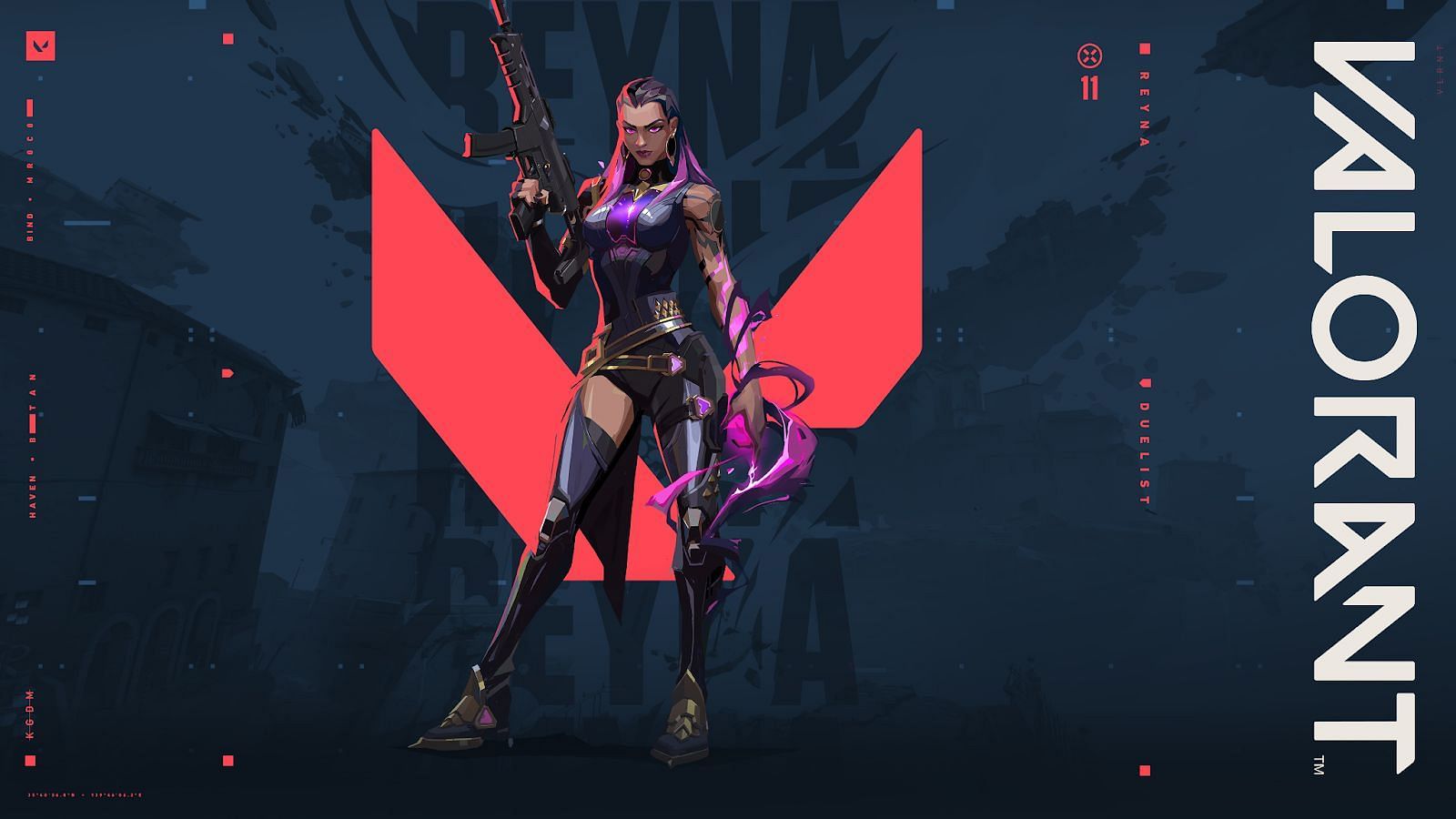 Reyna is fierce on Bind (Image via Riot Games)