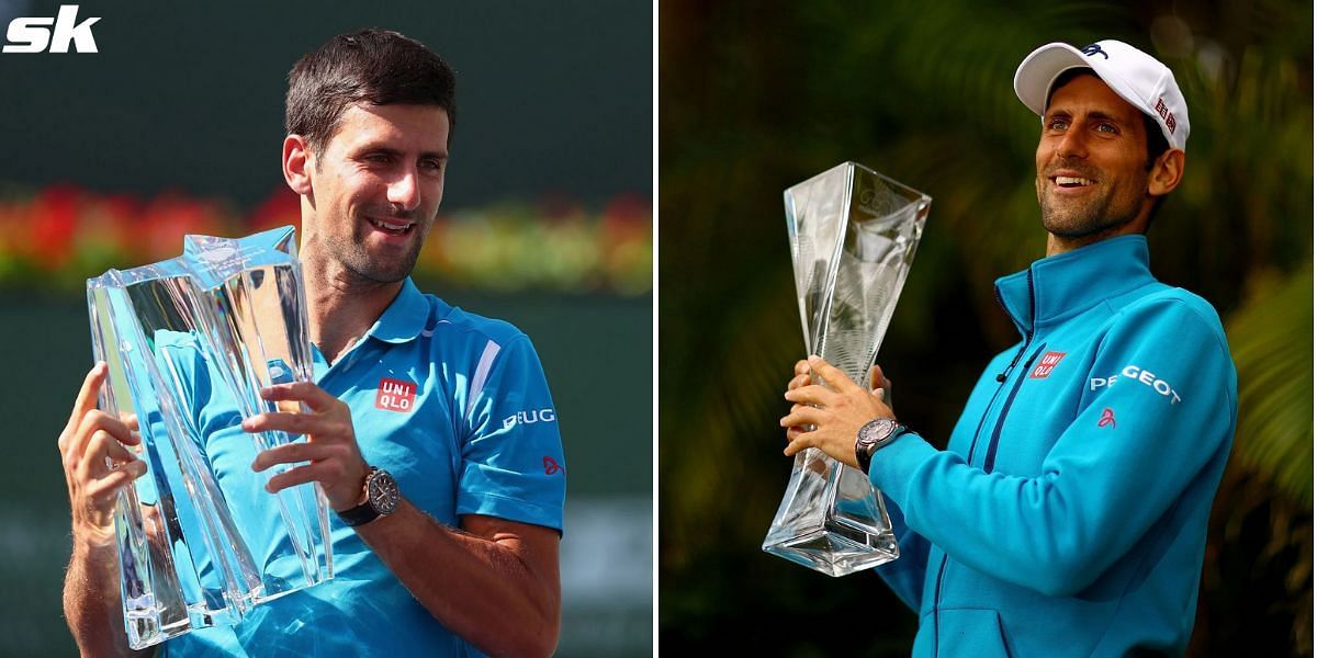 Novak Djokovic has won the Sunshine Double a staggering four times till date