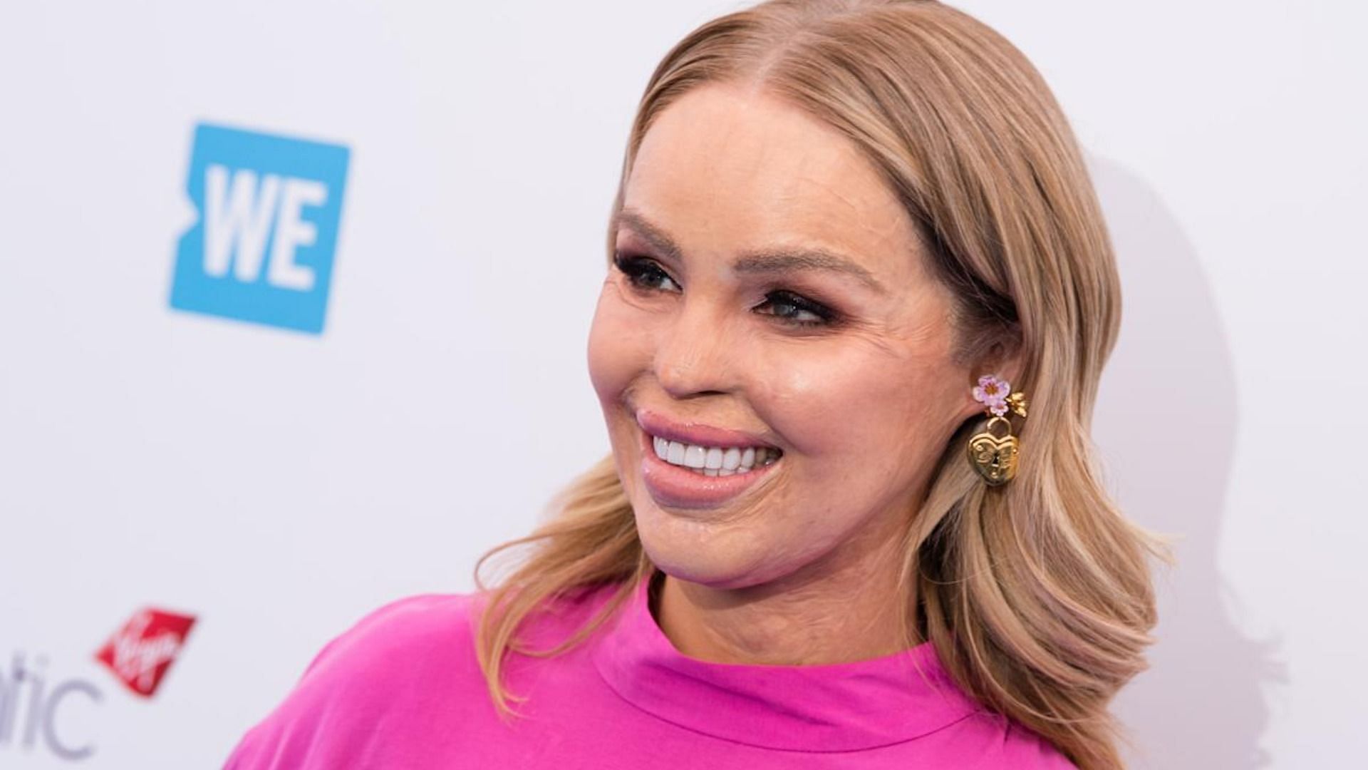 Katie Piper was attacked by her ex-boyfriend and his plus one in 2008 (Image via Getty Images/ Jeff Spicer)
