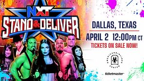 What is the WWE NXT Stand & Deliver 2022 match card so far?