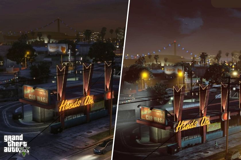 GTA 5 graphics comparison – PS4 vs PS5
