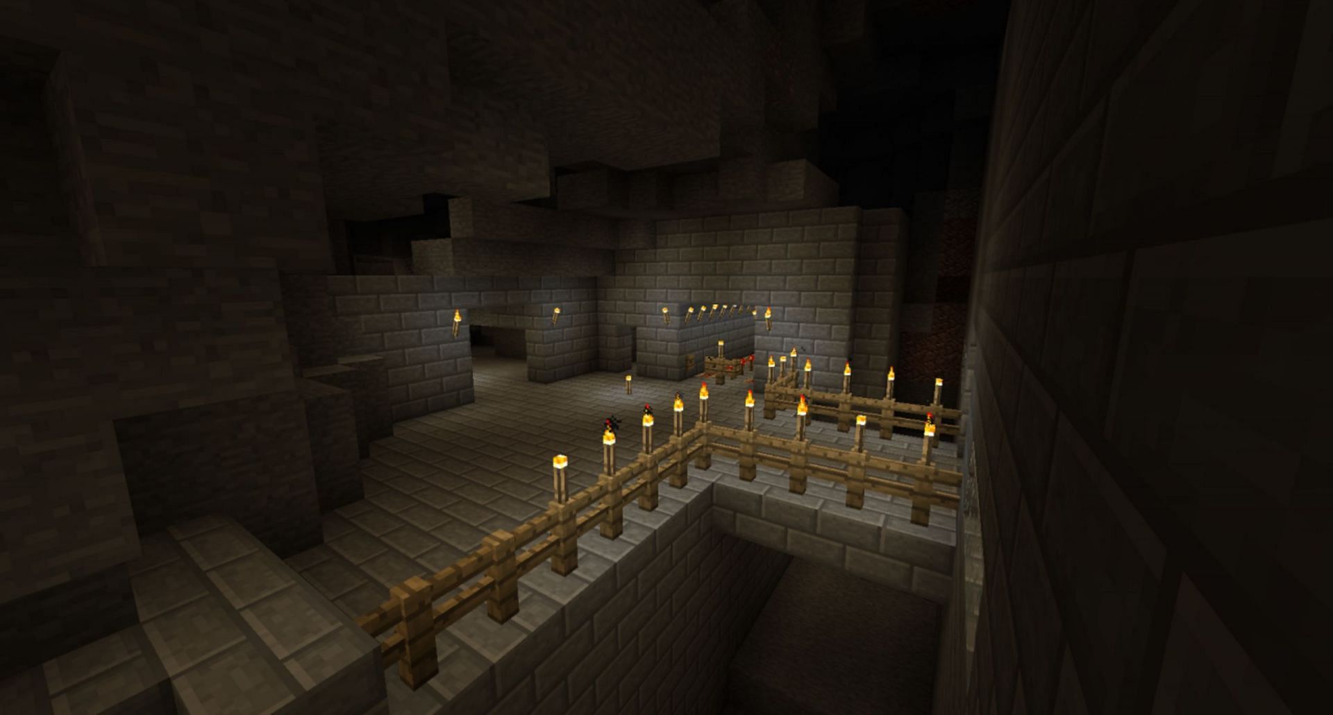 Underground mines have their share of drops (Image via deadparrot96/Planet Minecraft)