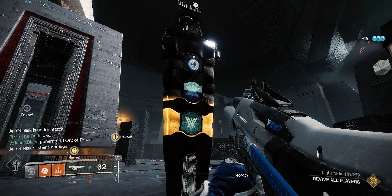 The symbols found as in the raid in Destiny 2 (Image via Screen Rant)