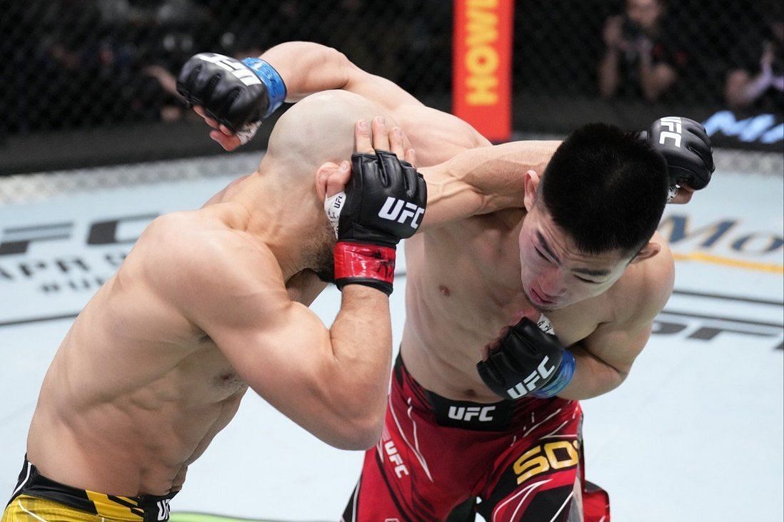 Song Yadong scored a crazy walk-off knockout of Marlon Moraes to secure his biggest win to date