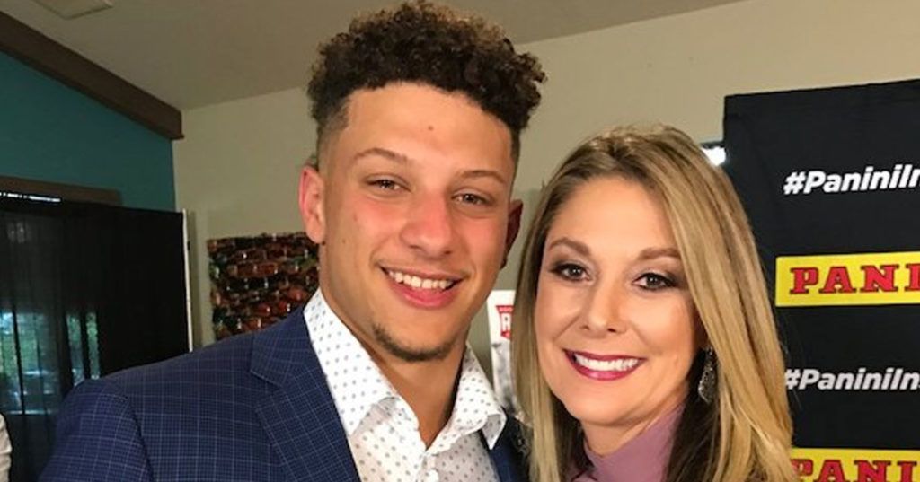 Patrick Mahomes' Mom Celebrated Wedding With Cute Throwback Pic