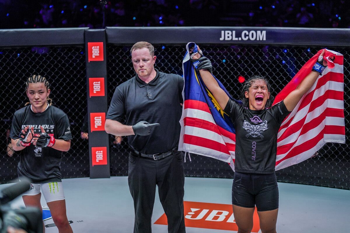 Itsuki Hirata (left) and Jihin Radzuan (right). [Photo: ONE Championship]