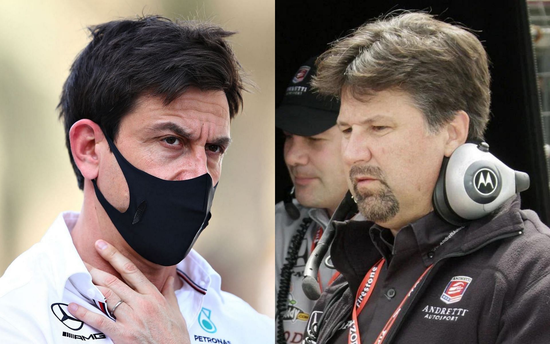 Toto Wolff (left) had earlier claimed that Andretti needed to &quot;add value&quot; to deserve an entry into the sport