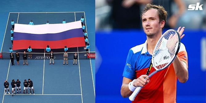 Daniil Medvedev & other Russian players could've been banned from ATP tour had they not removed Russian flag from social media: Report