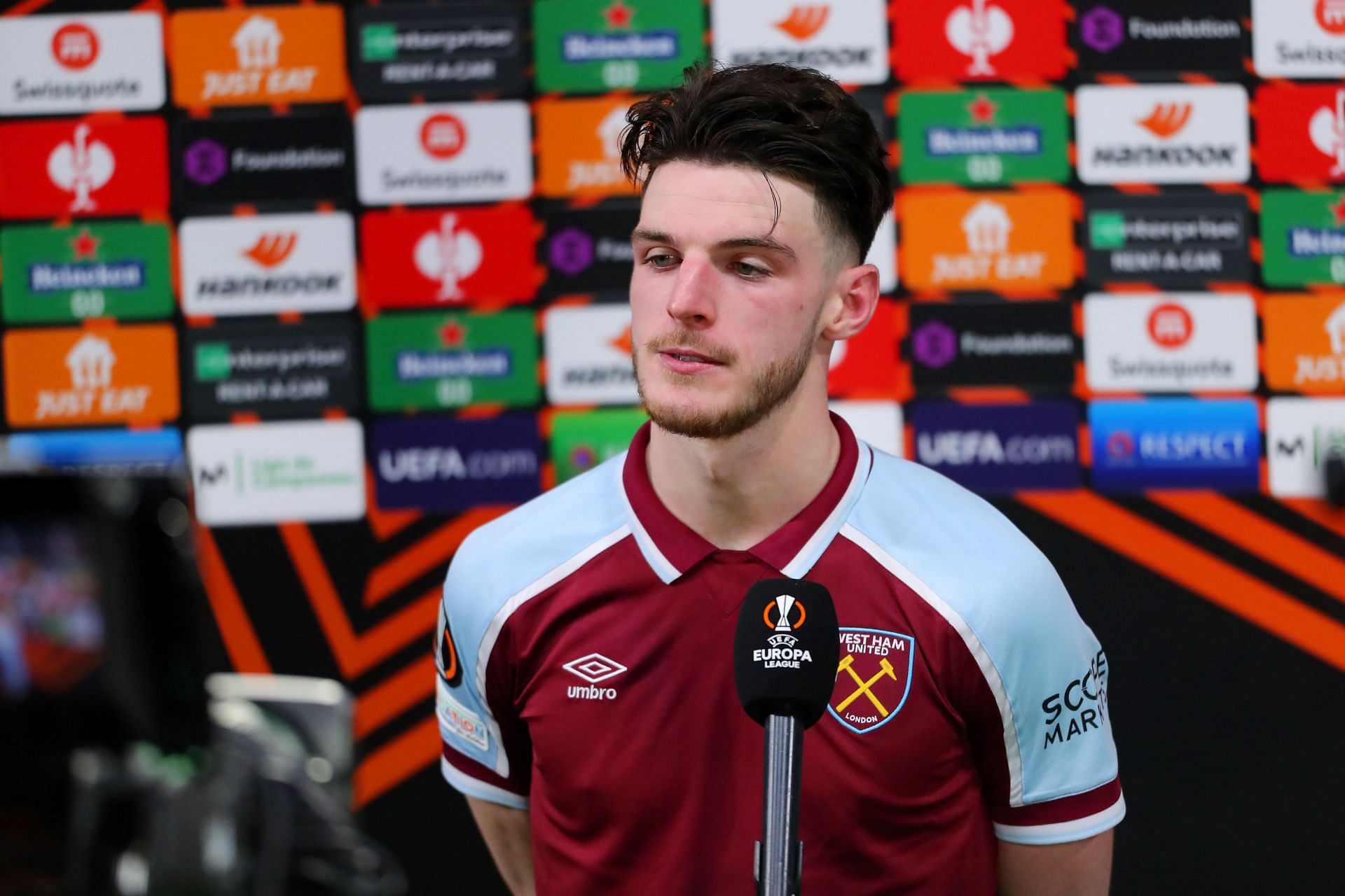 Declan Rice continues to be linked with a move to Stamford Bridge.