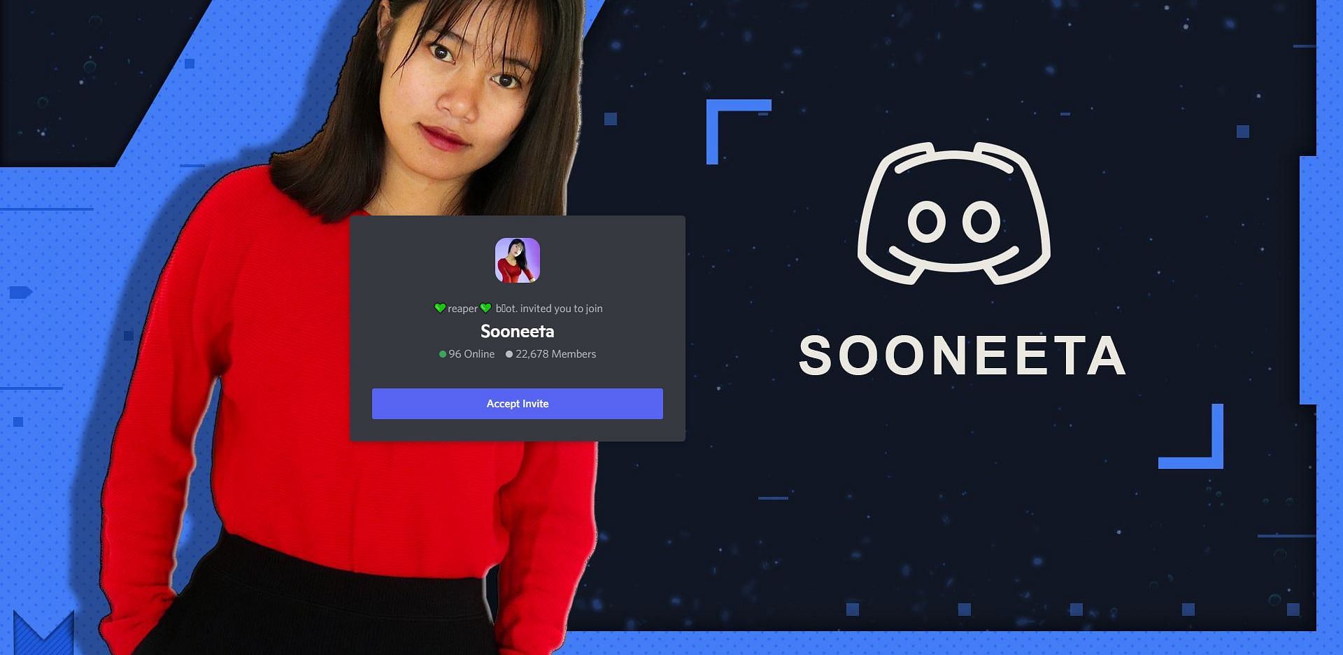 Sooneeta&#039;s Discord server (Image via Discord)