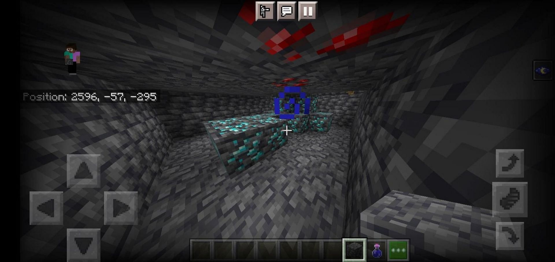 A huge ore vein that can easily start a player off well (Image via u/YeetTheChildTwice/Reddit)