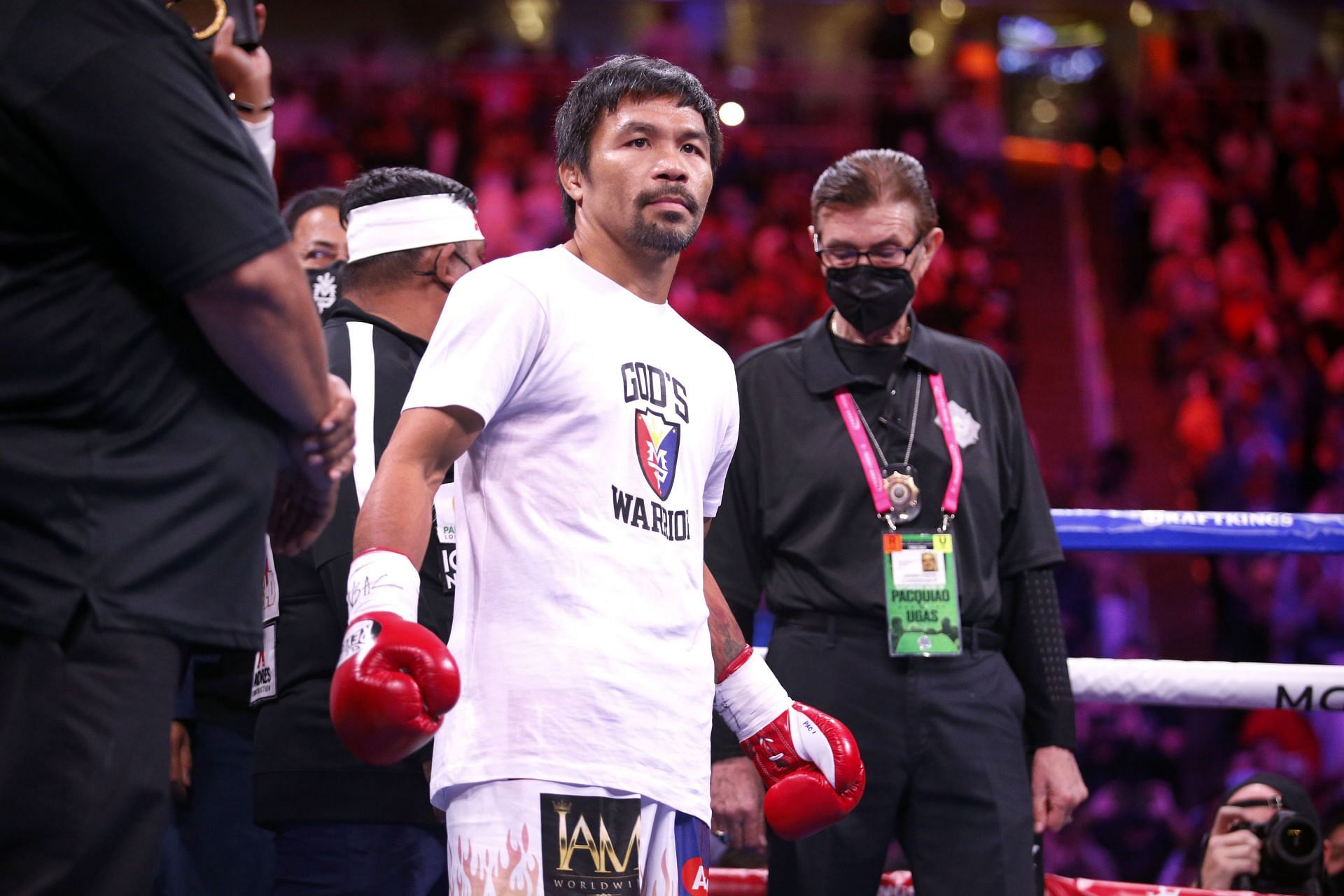 Manny Pacquiao has congratulated his son on his amateur debut