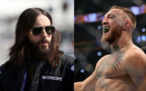 Jared Leto (left); Conor McGregor (right)