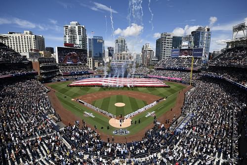 The first day of Baseball is a beautiful day