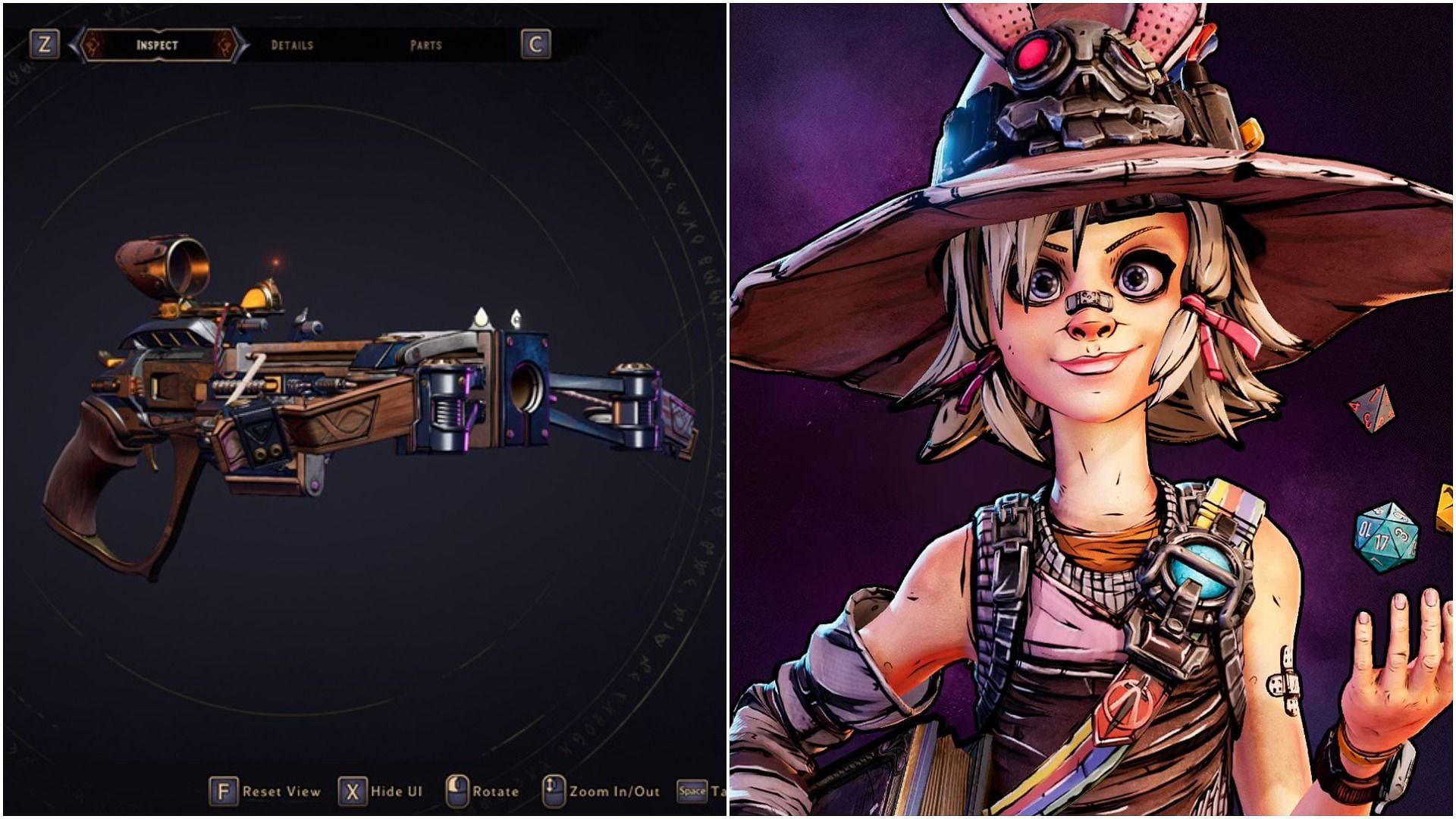 The Masterwork Handbow is an incredible weapon in Tiny Tina&#039;s Wonderlands (Images via Gearbox)