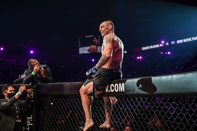 "Straight from the airport to the gym for class"-John Wayne Parr's retirement is only confined to the ONE circle
