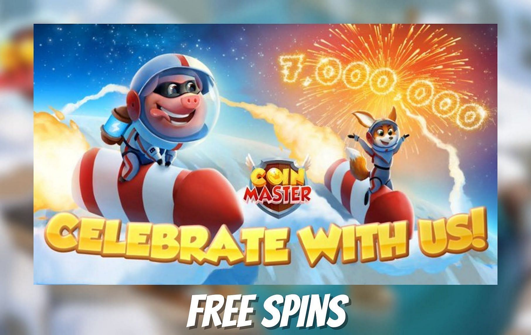 Get free spins by clicking the Coin Master Twitter link (Image via Sportskeeda)