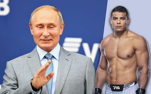 Vladimir Putin (left), Paulo Costa (right. Image credit: ufc.com)