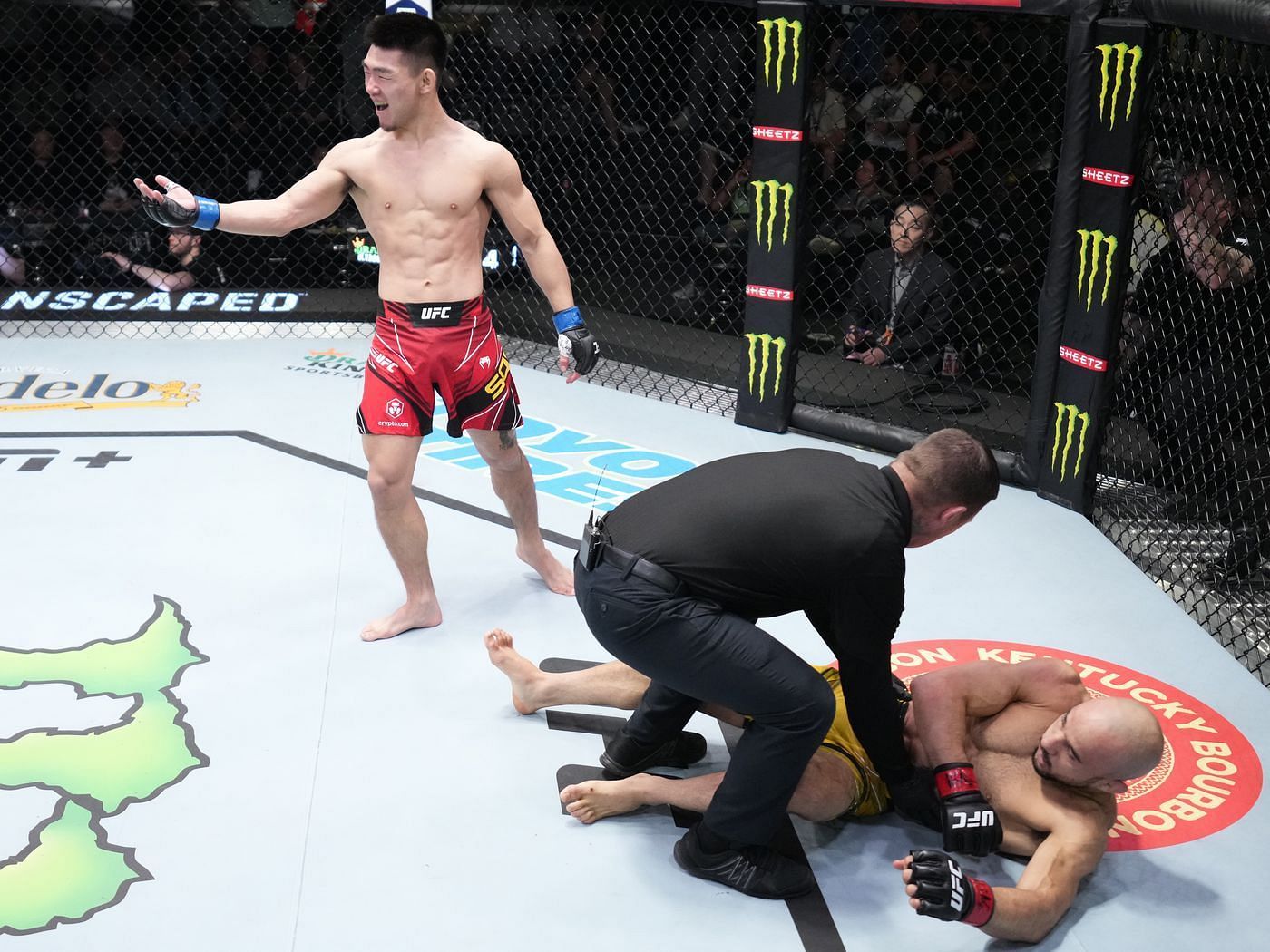 Song Yadong didn&rsquo;t need long to take out Marlon Moraes