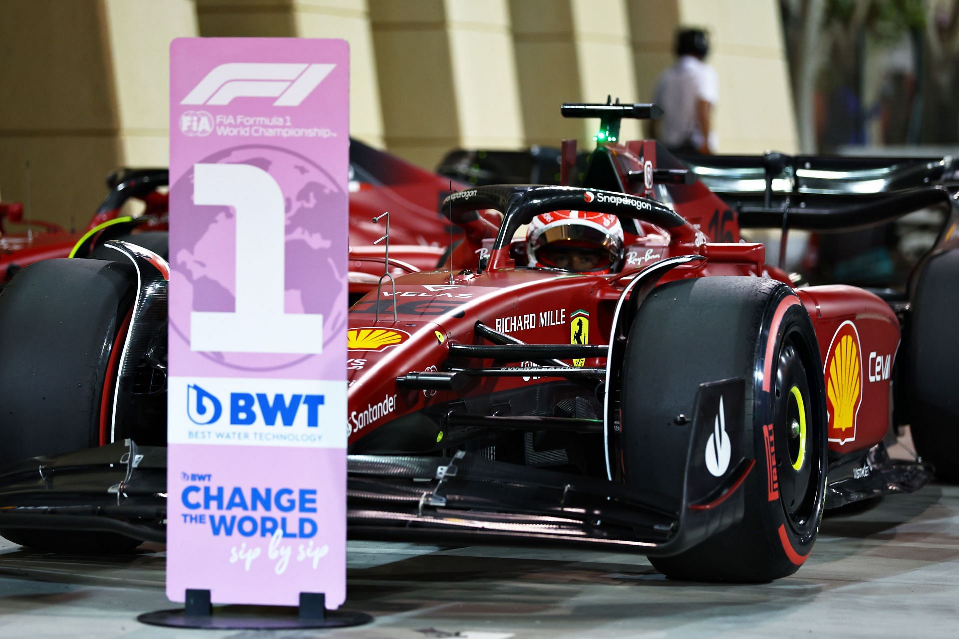 Charles Leclerc at the F1 Grand Prix of Bahrain - Qualifying