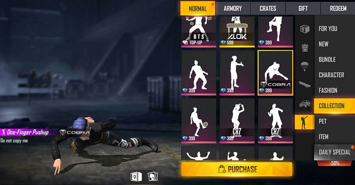 5 best Free Fire emotes to get in India in MAX version