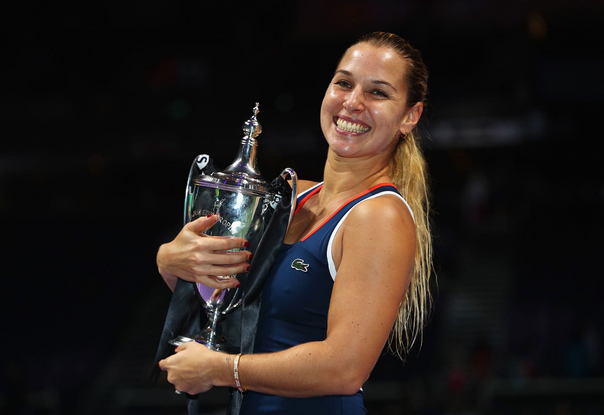 Dominika Cibulkova rose to as high as World No. 4 but reached only one Slam final