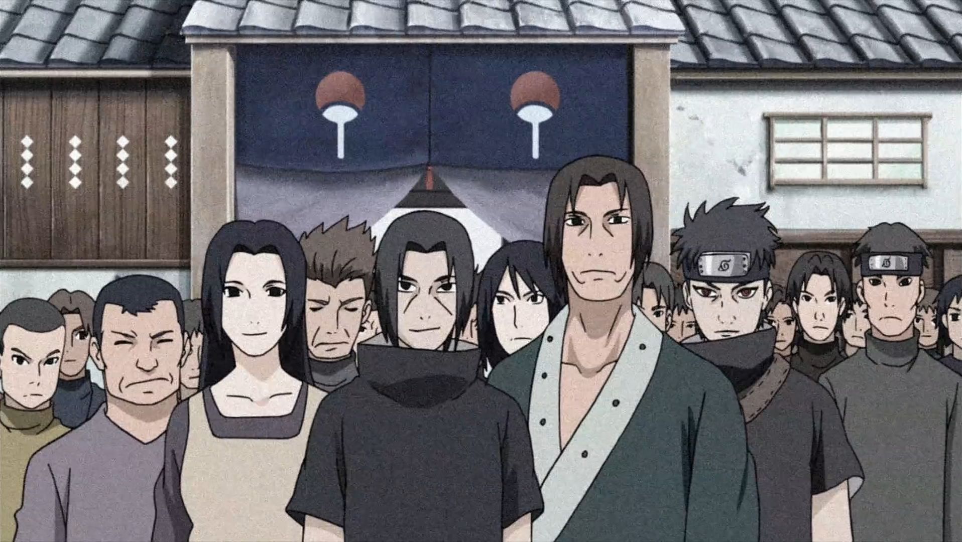 Uchiha clan in the Naruto series (Image via Pierrot)
