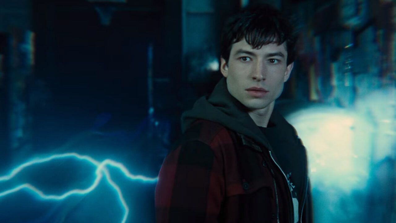 Ezra Miller in DC&#039;s Justice League (Image via Warner Bros.)