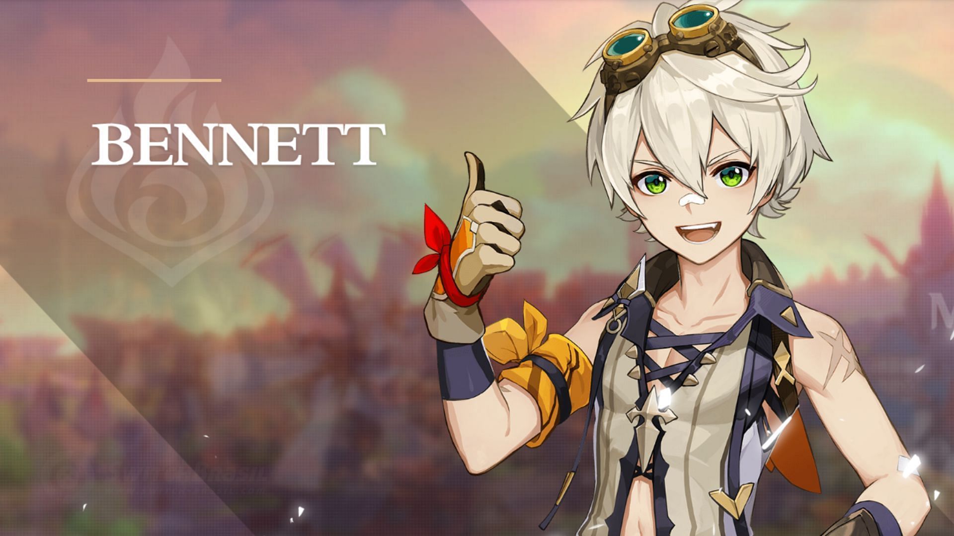 Best 4-star weapons for Bennett in Genshin Impact (Image via Genshin Impact)