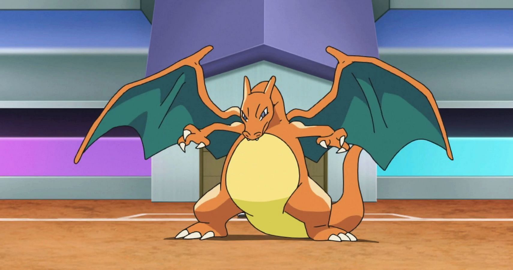 Charizard wouldn&#039;t listen to ash at first (Image via The Pokemon Company)