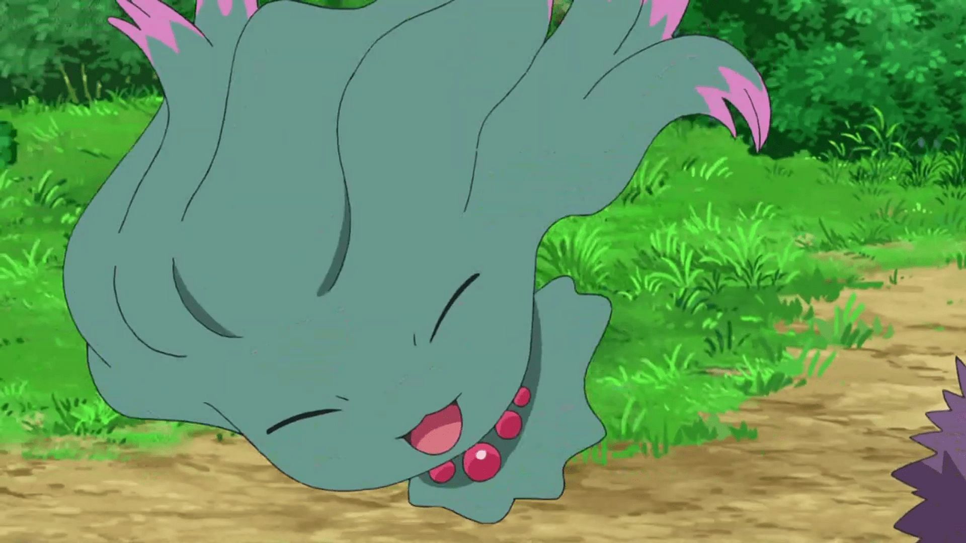 Misdreavus as it appears in the anime (Image via The Pokemon Company)