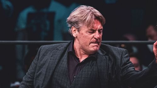 William Regal slapping Bryan Danielson at AEW Revolution 2022