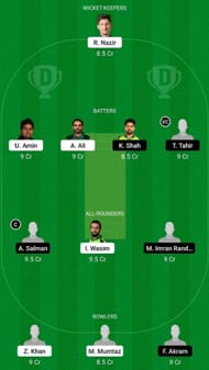 NOR vs SOP Dream11 Fantasy Suggestion #2