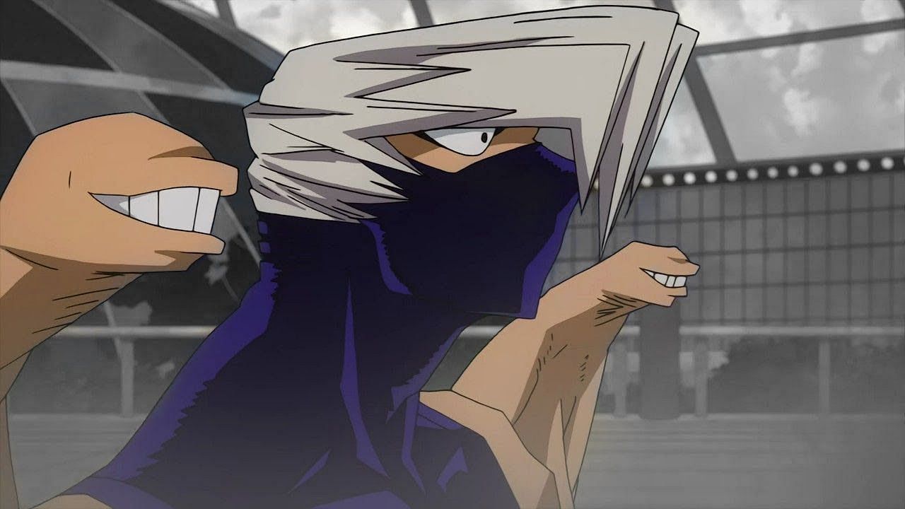Mezo Shozi, as seen in the anime My Hero Academia (Image via Bones)