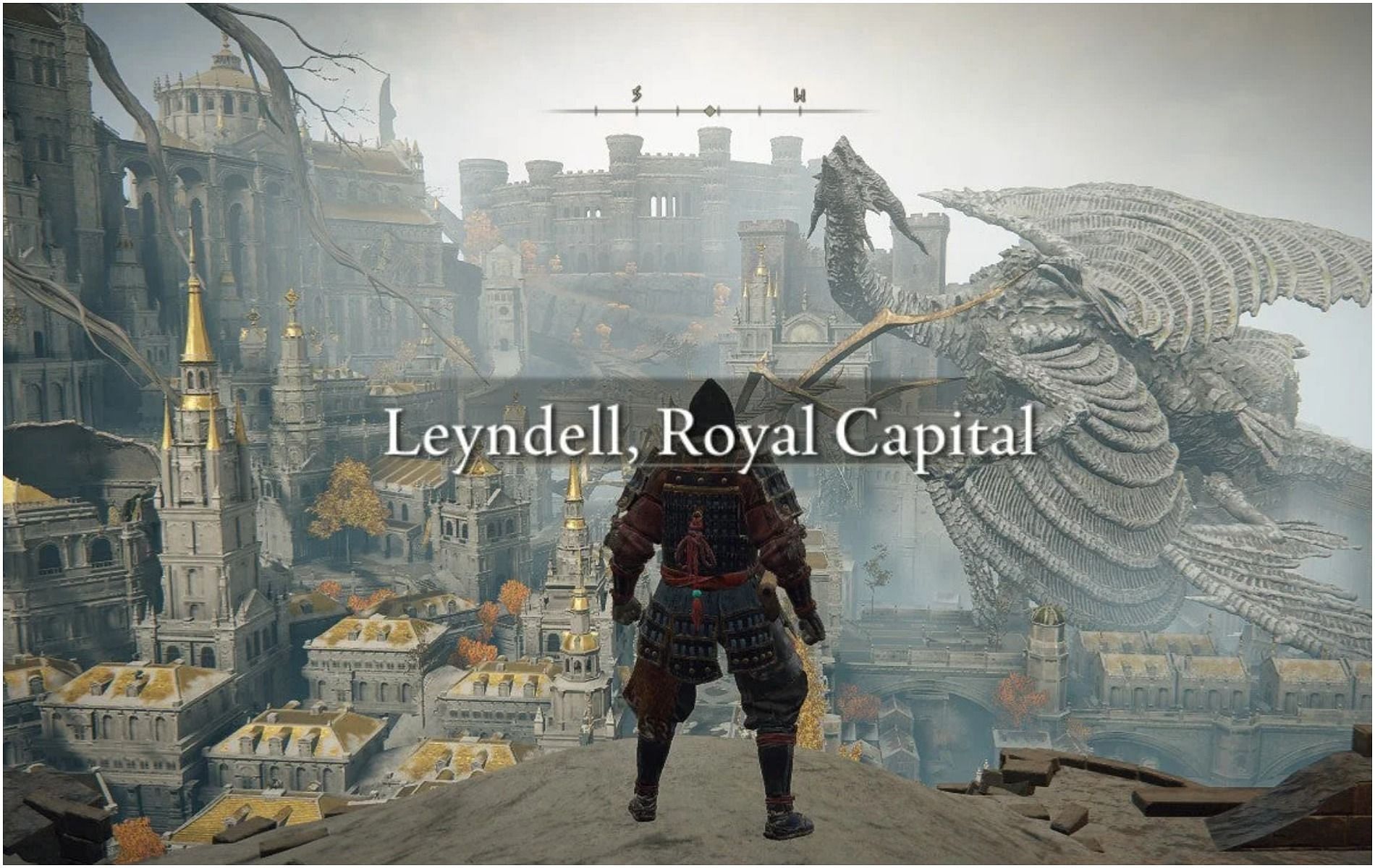 Getting through the Royal Capital Leyndell in Elden Ring (Image via Elden Ring)