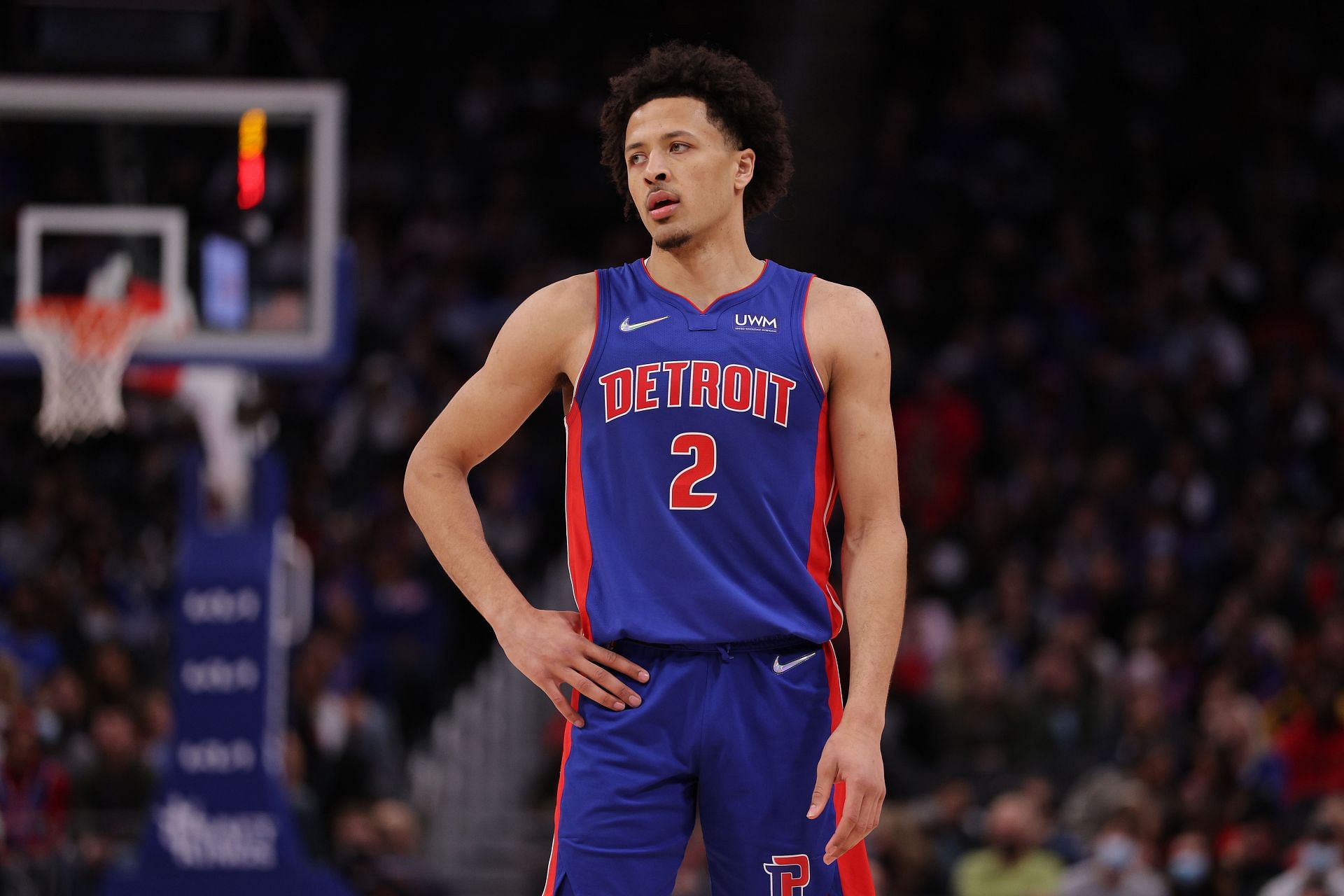 Cade Cunningham of the Detroit Pistons