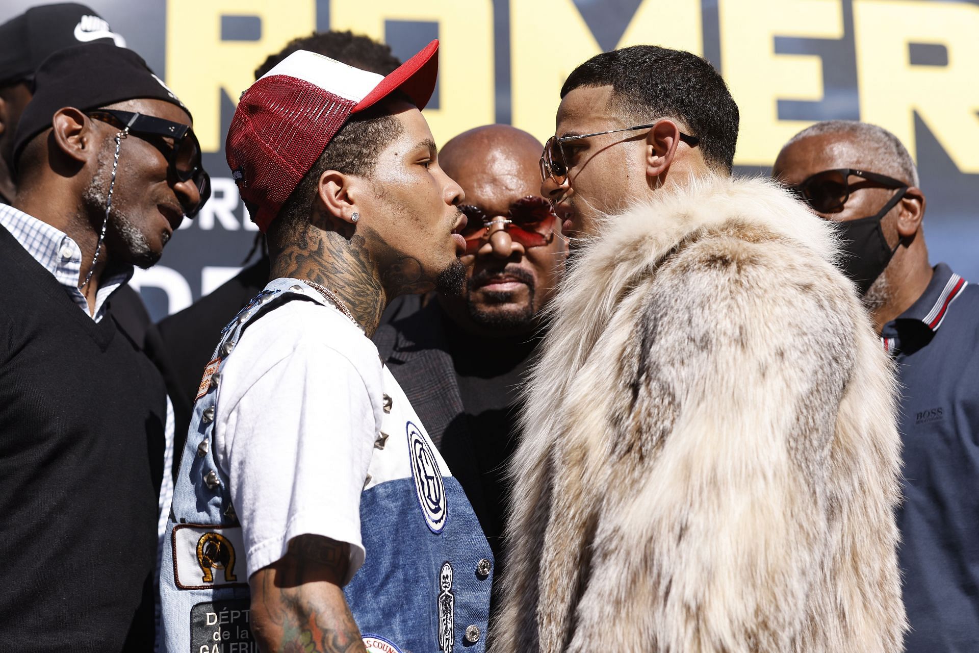 Gervonta Davis (L) and Rolly Romero (R) are now once again set to square off