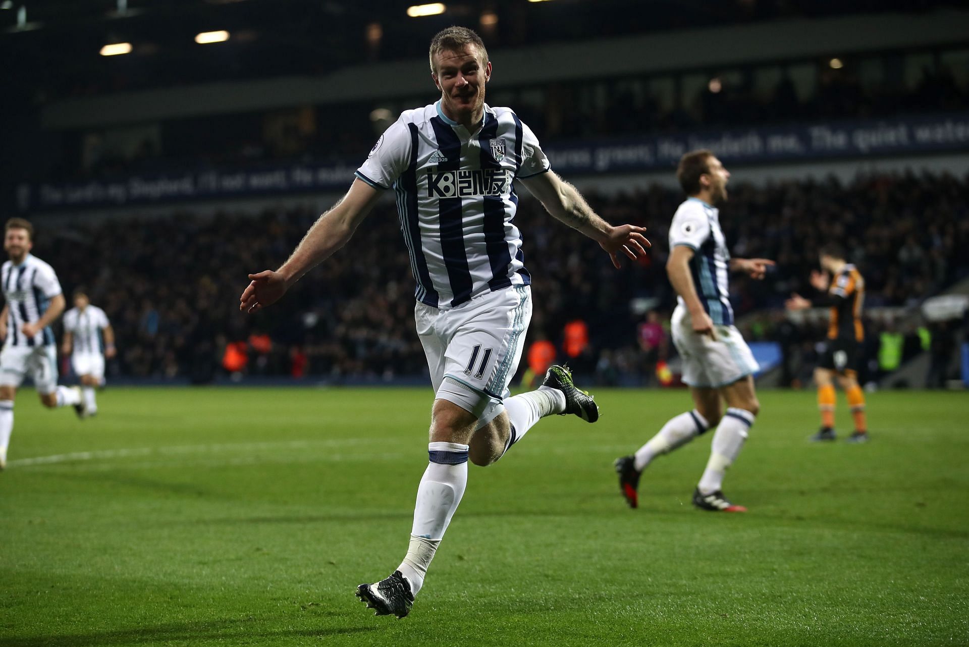 Chris Brunt tops the list with 28